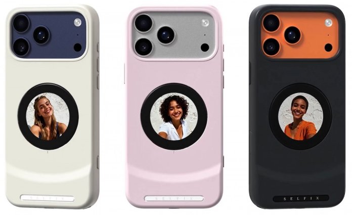 Explorați Dockcase Selfix, carcasa cu afișaj secundar pentru iPhone 17 Pro