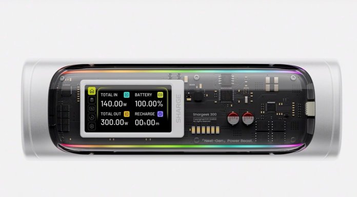 Shargeek 300: Un banco de energía de 24,000 mAh