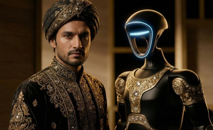 Aladdin, primul androide de lux placat cu aur de la Caviar