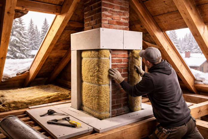 Cum pot izola un coș de fum?