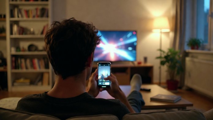 Folosirea celui de-al doilea ecran se extinde rapid printre adulții de vârstă medie