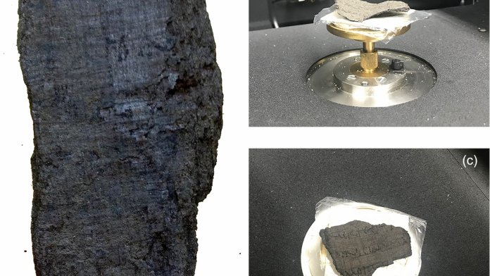 AI decodează papirusurile de la Herculaneum fără a le desface
