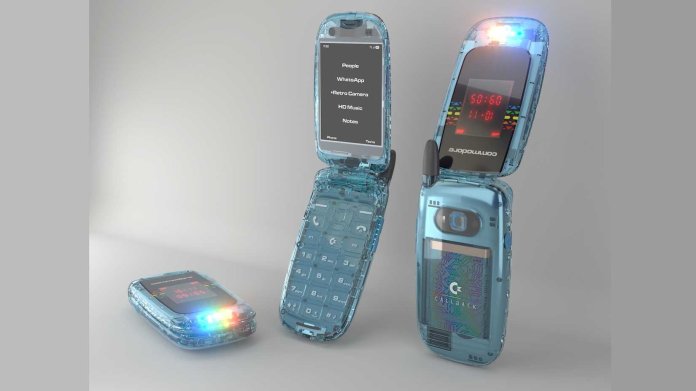 Commodore revine: O legendă a anilor '80 introduce un telefon cu clapetă.