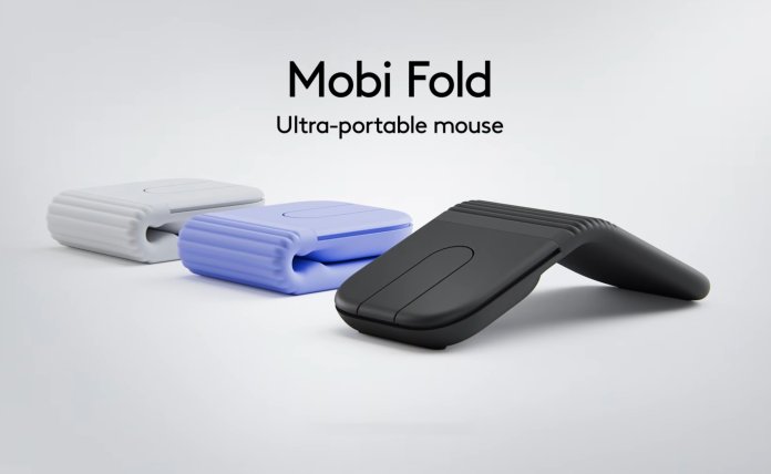 Logitech a dezvăluit Mobi Fold, primul mouse ultra-portabil și pliabil al brandului.
