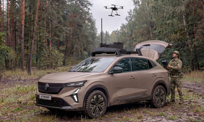 Renault și Thales au creat un automobil capabil să gestioneze drone folosind AI.