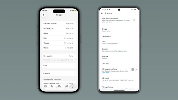 WhatsApp elimină setarea de confidențialitate pentru avatare