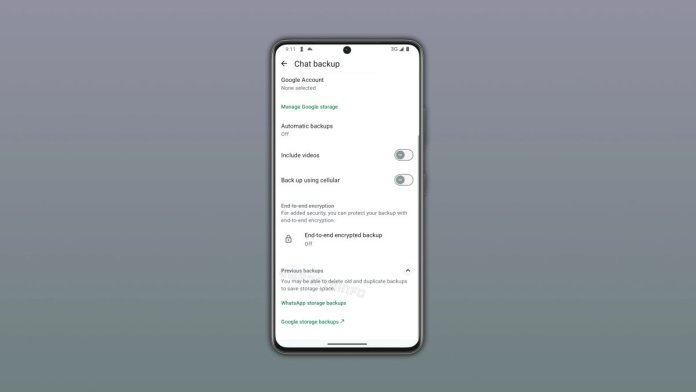 WhatsApp lucrează la un centru pentru administrarea backup-urilor