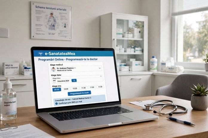 e-SănătateaMea: Rezervări online la doctor începând din octombrie