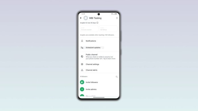 Programarea actualizărilor: o caracteristică nouă WhatsApp